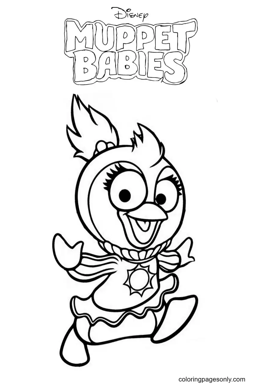 Muppet Babies Coloring Pages 2