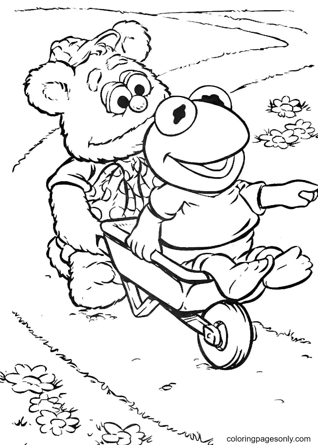 Muppet Babies Coloring Pages