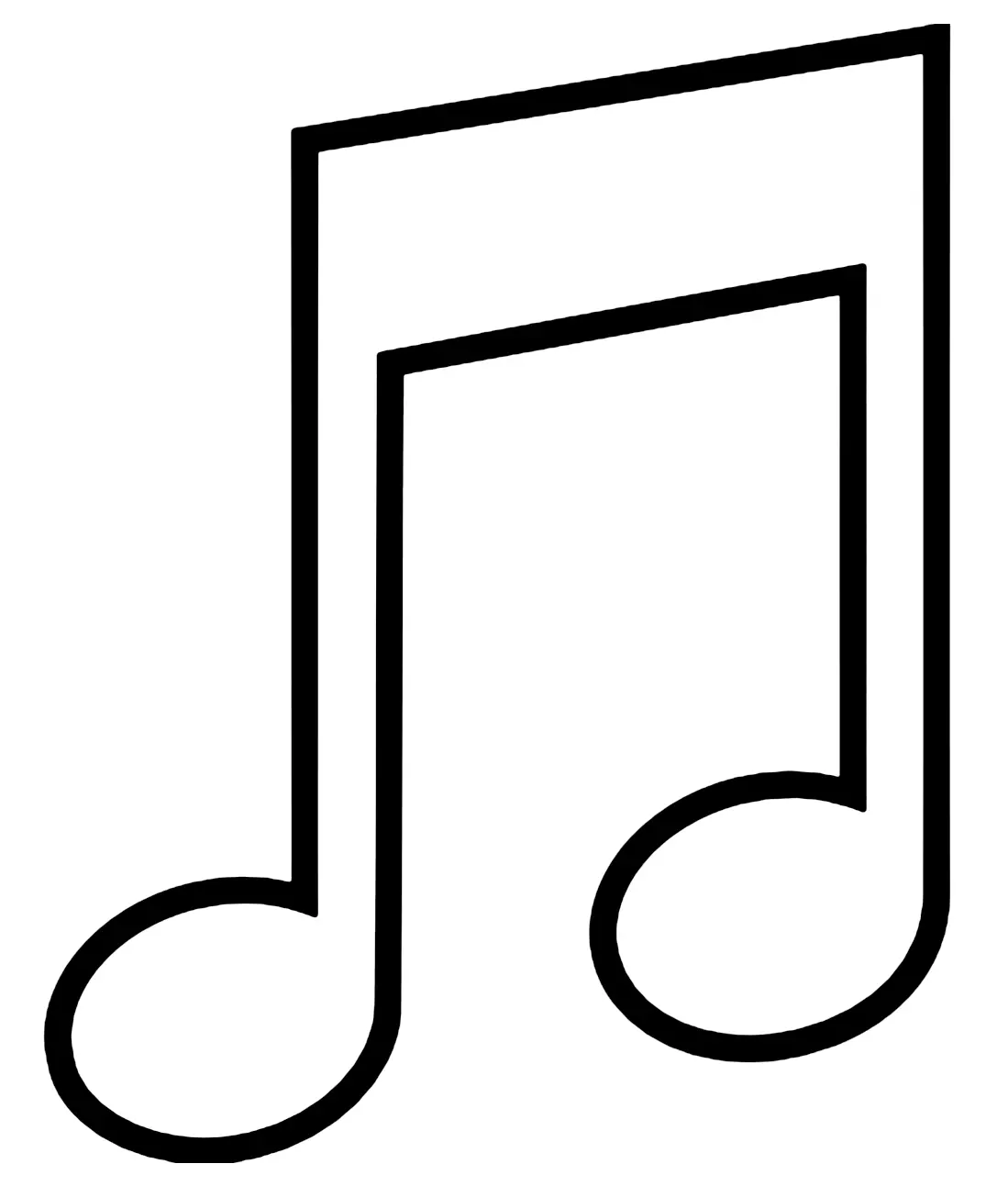 Musiknoten Ausmalbilder 17