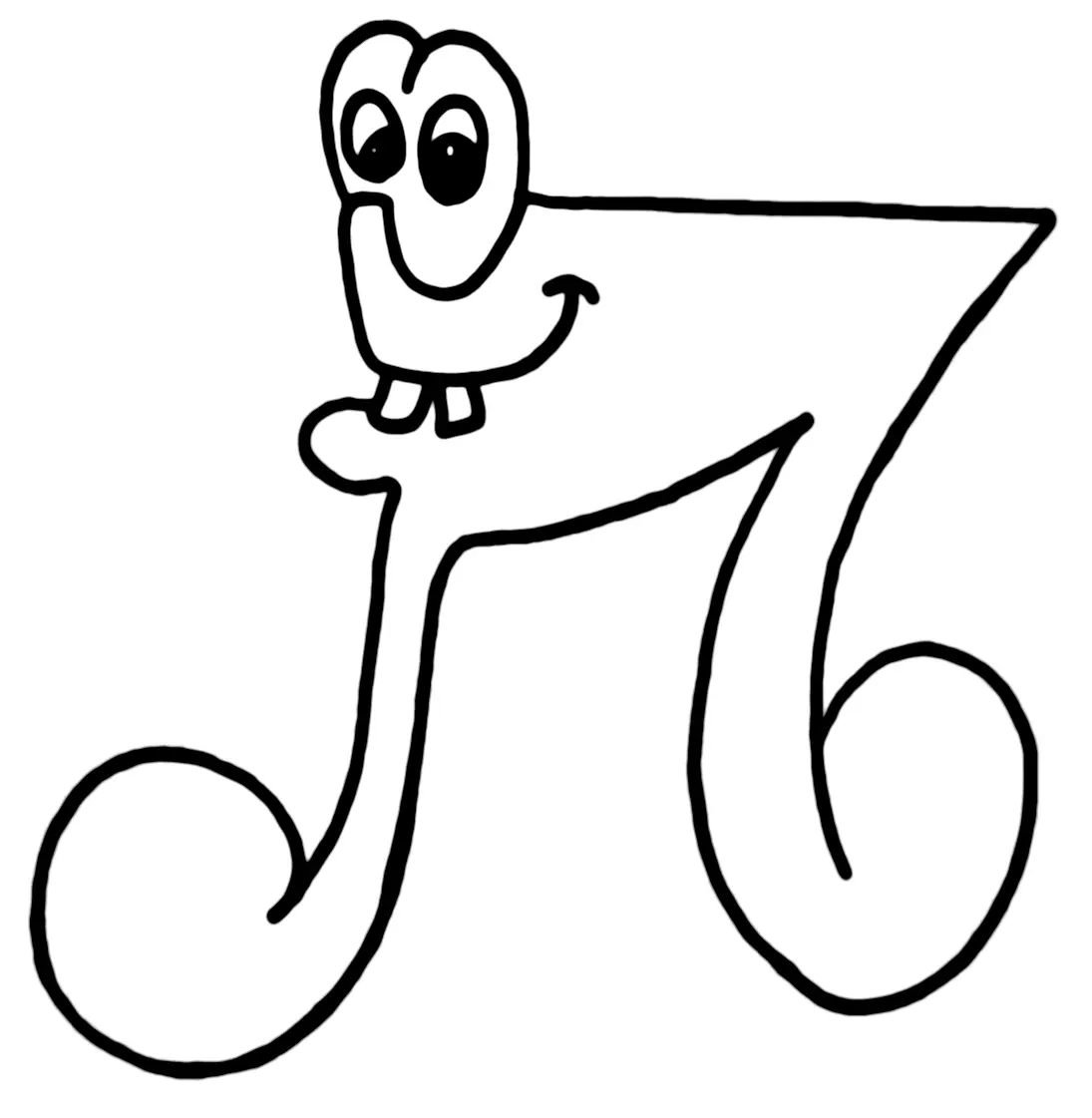 Musiknoten Ausmalbilder 23