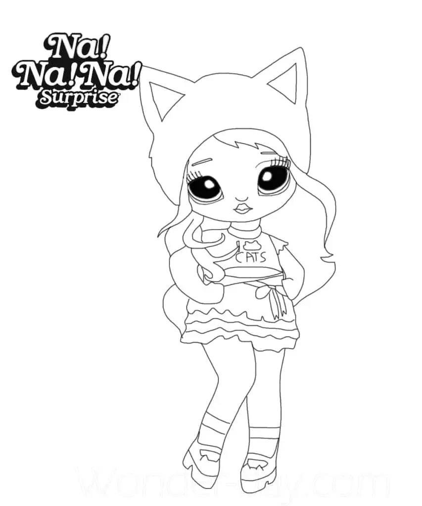 Na Na Na Surprise Coloring Pages 11