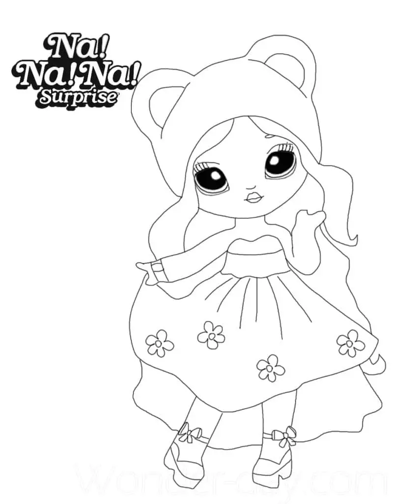 Na Na Na Surprise Coloring Pages 3
