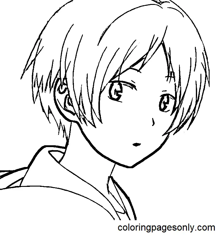 Natsume Yuujinchou Coloring Pages 14