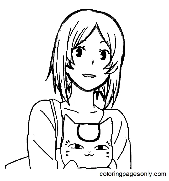 Natsume Yuujinchou Coloring Pages 19