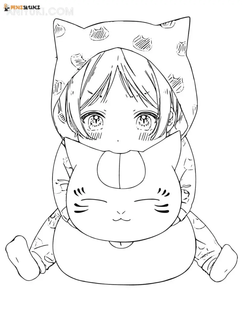 Natsume Yuujinchou Coloring Pages 2