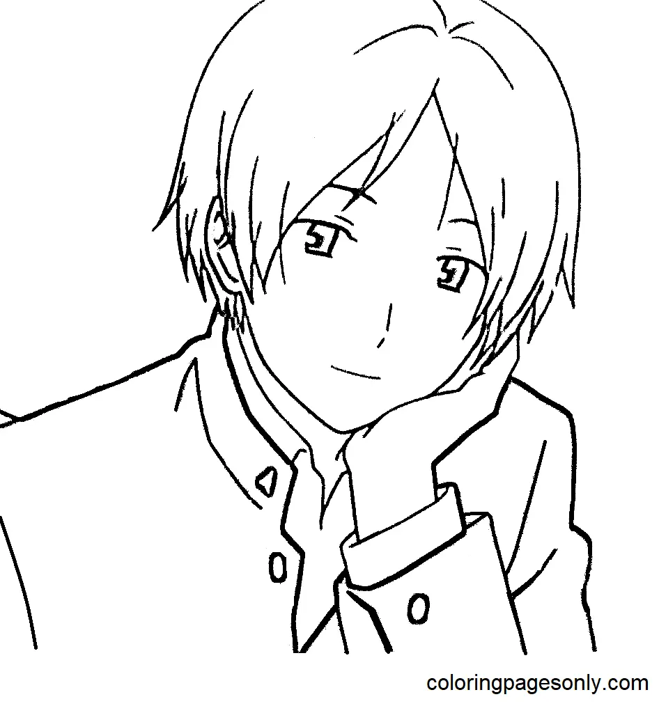 Natsume Yuujinchou Coloring Pages 22