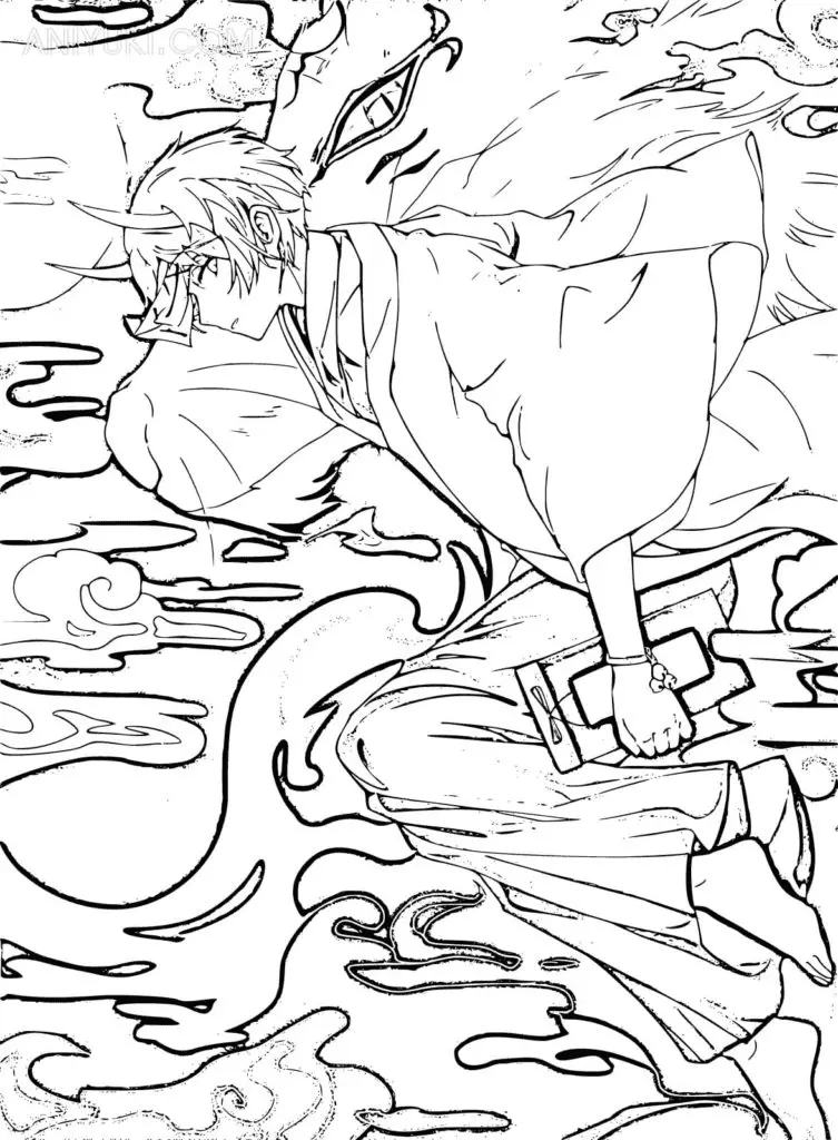 Natsume Yuujinchou Coloring Pages 24
