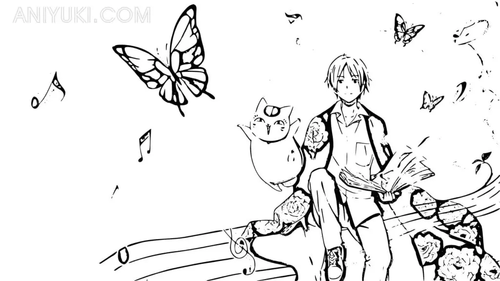 Natsume Yuujinchou Coloring Pages 33