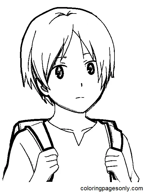 Natsume Yuujinchou Coloring Pages 34