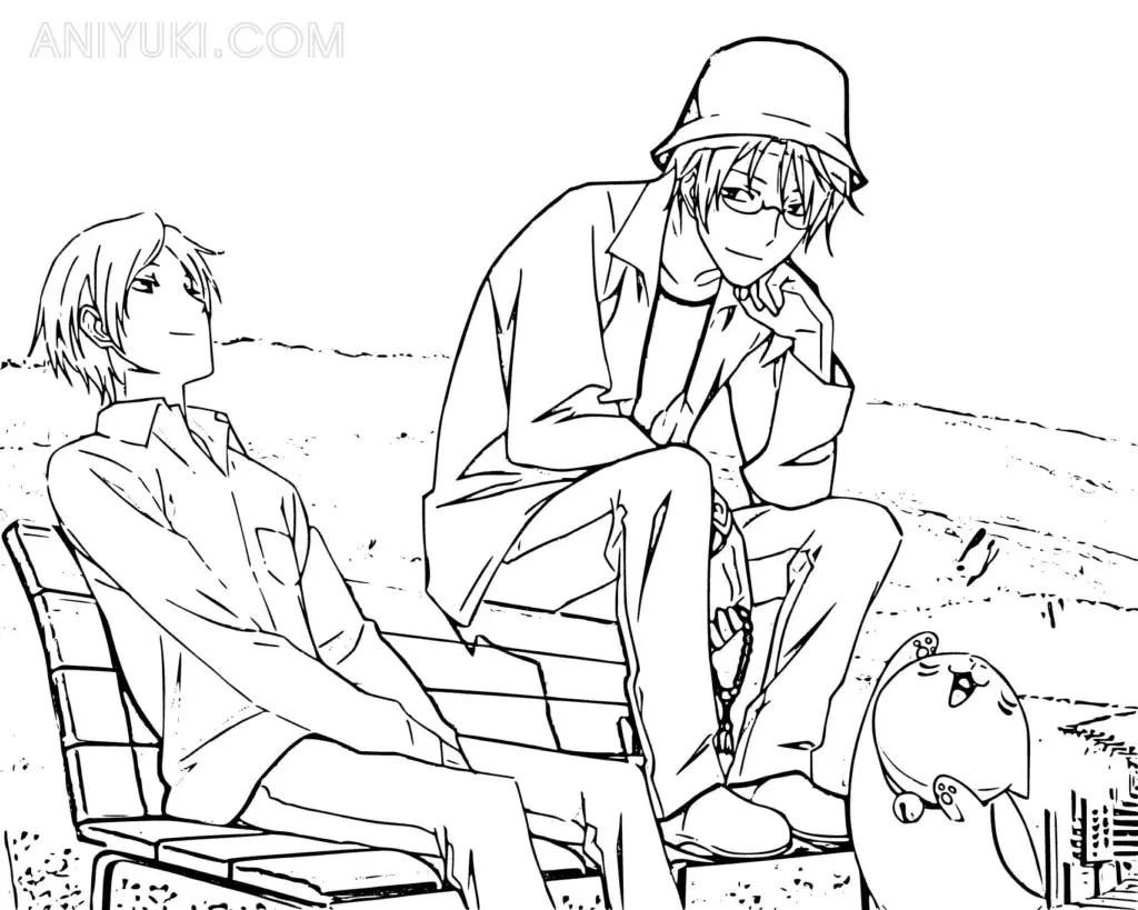 Natsume Yuujinchou Coloring Pages 35