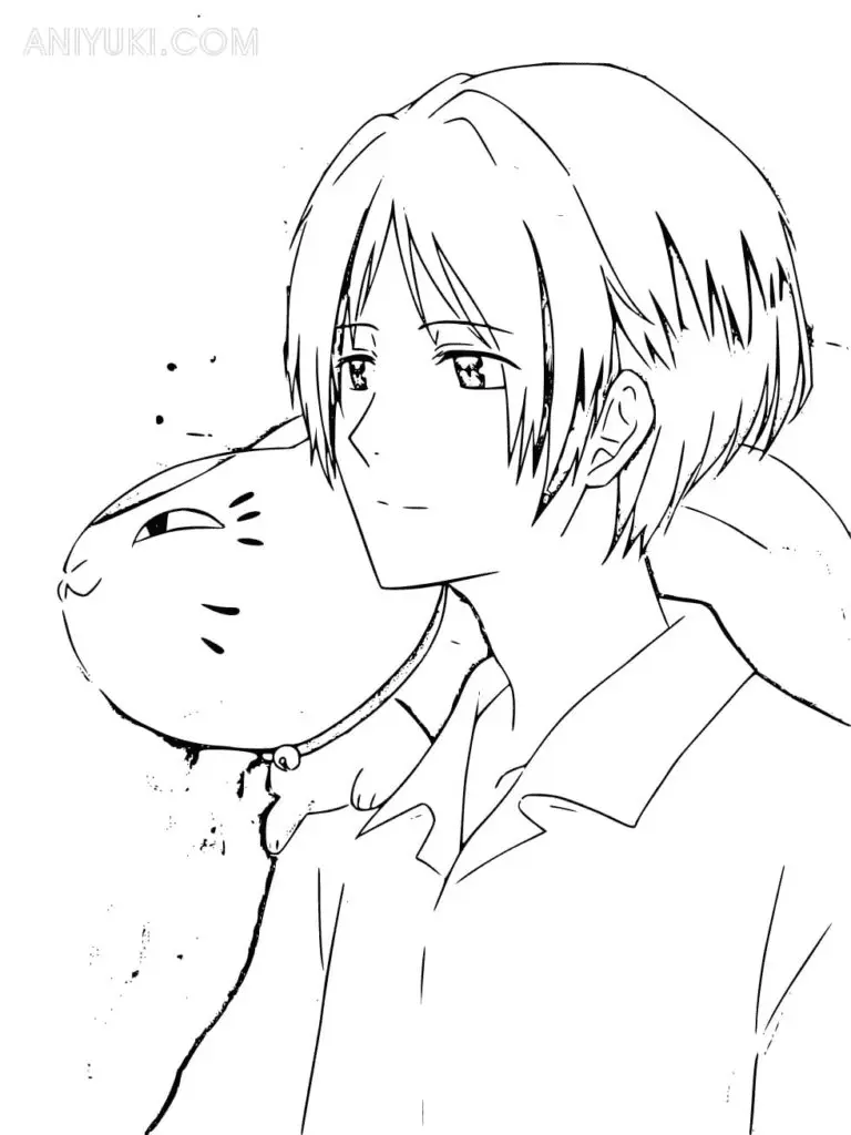 Natsume Yuujinchou Coloring Pages 8