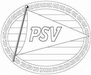 Desenhos de Logotipos Da Equipe Da Eredivisie Da Holanda Para Colorir 2