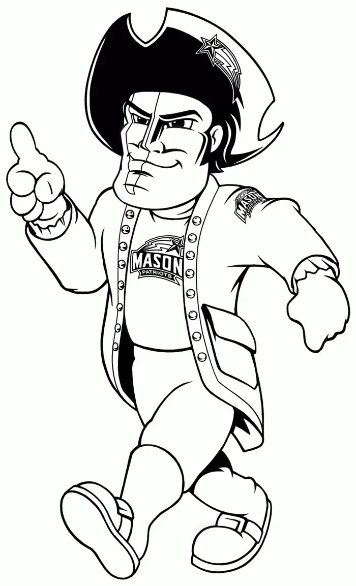 New England Patriots Coloring Pages 11
