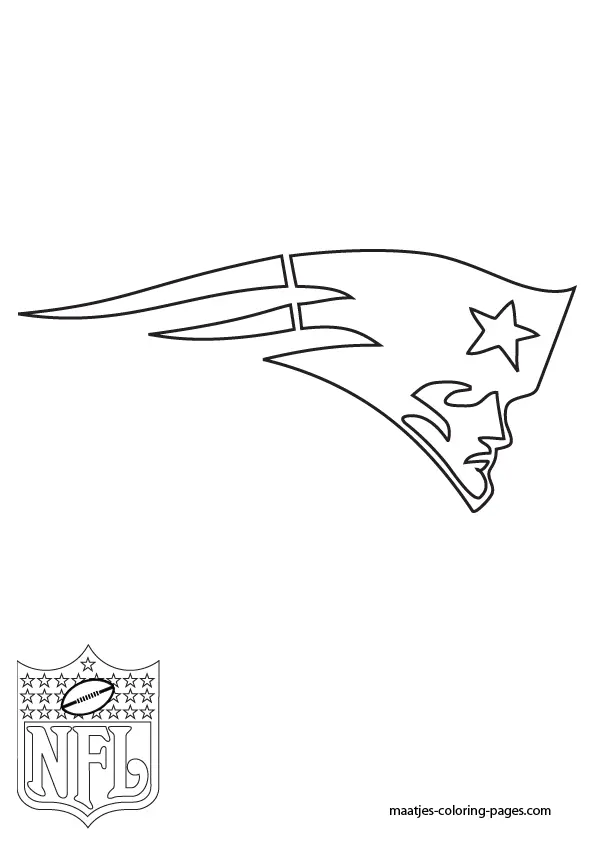 New England Patriots Coloring Pages 24