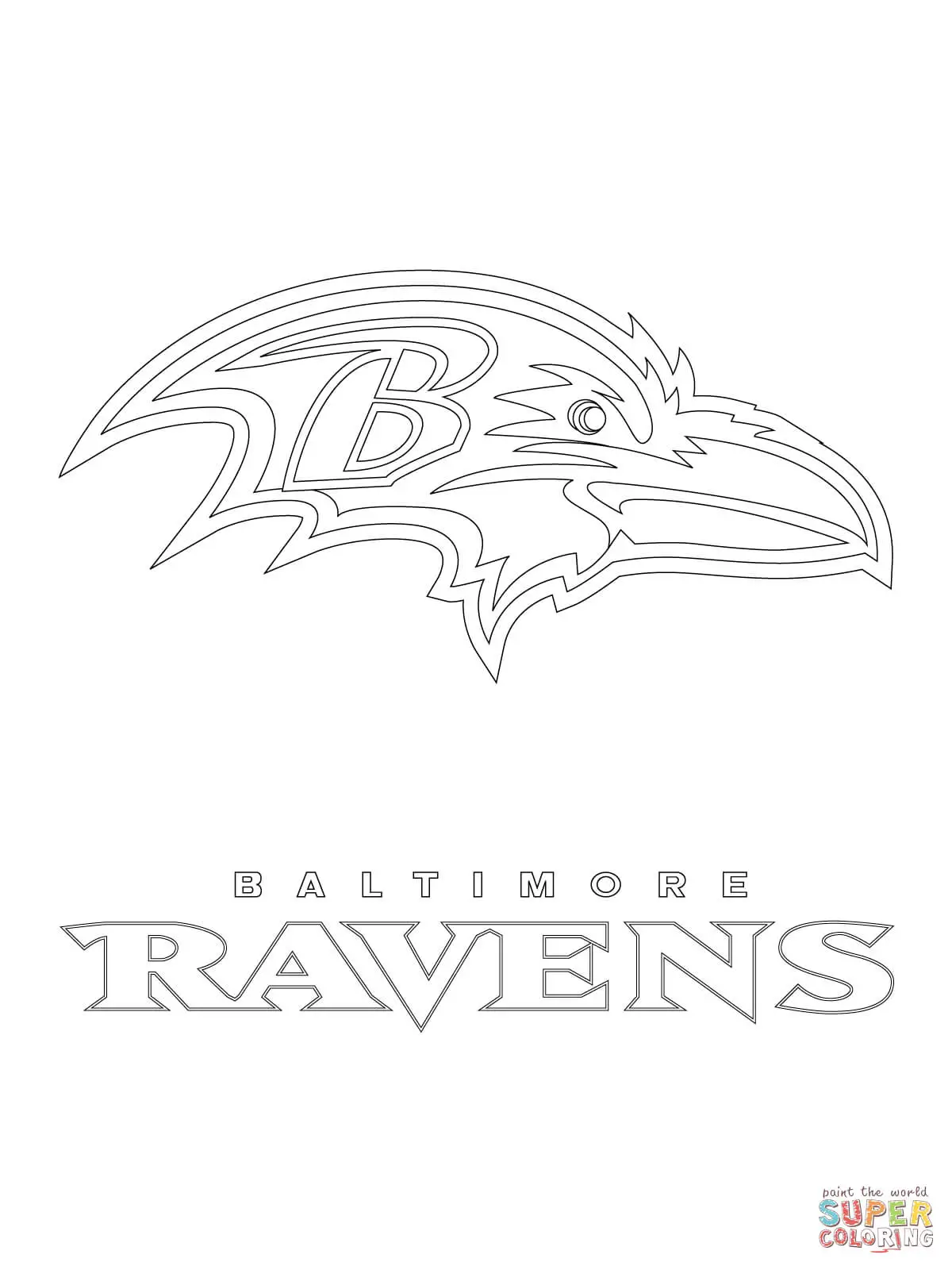 Ausmalbilder der New England Patriots 9