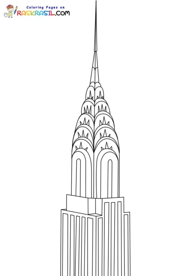New York Coloring Pages 2
