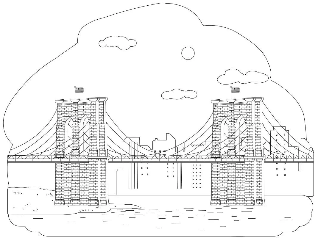 New York Coloring Pages 49