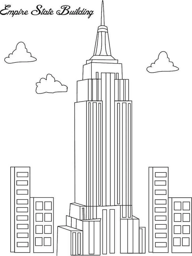 New York Coloring Pages 54