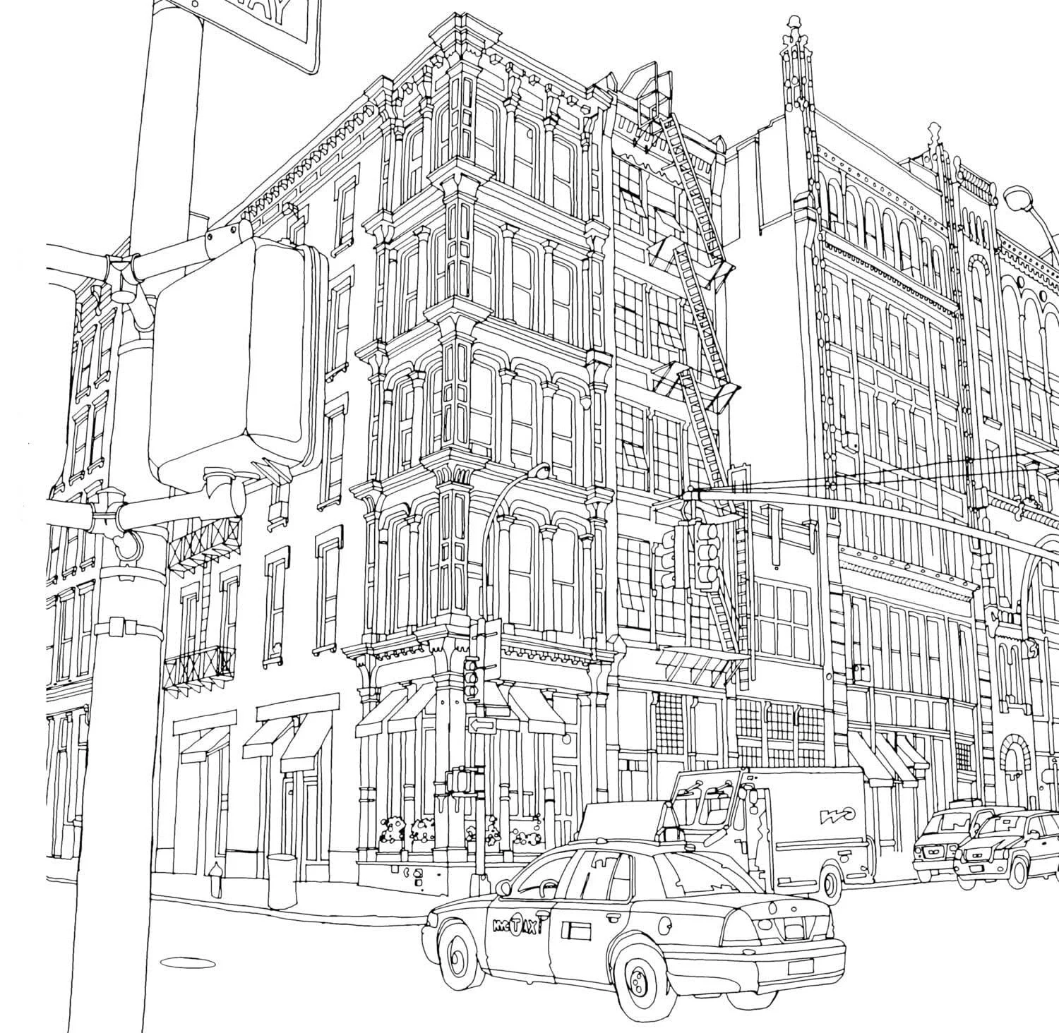 New York Coloring Pages 62