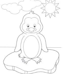 North and South poles Coloring Pages 14