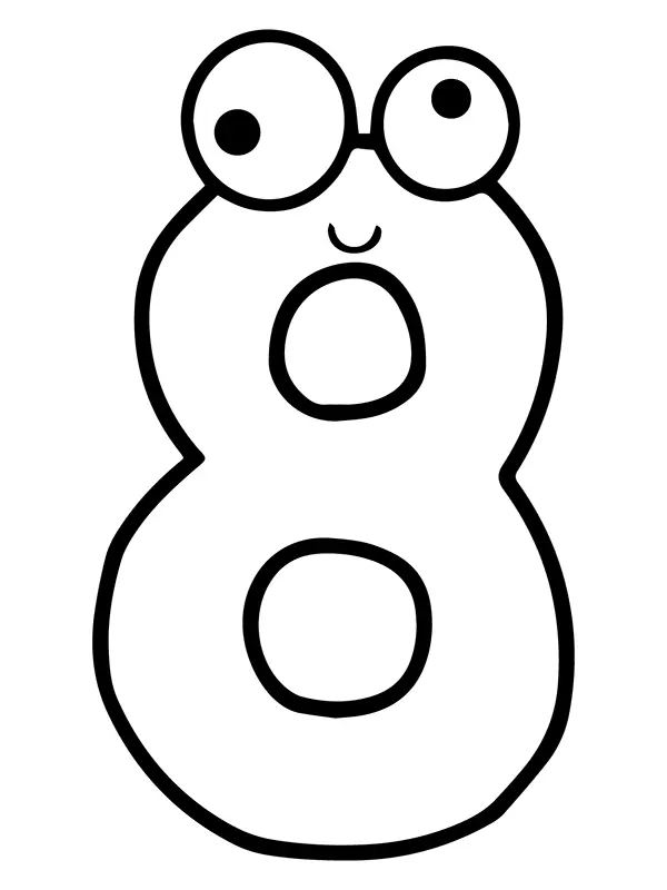 Number Lore Coloring Pages 9