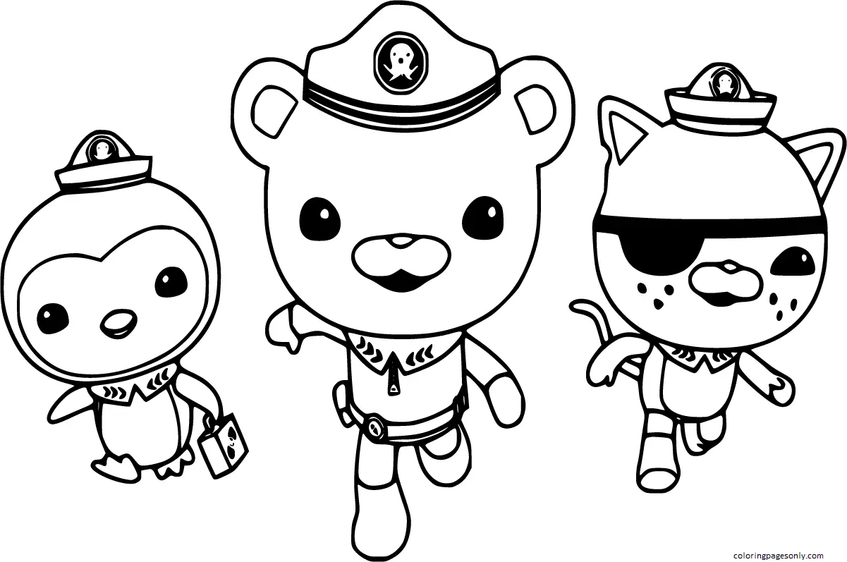 Desenhos de Octonautas Para Colorir 13