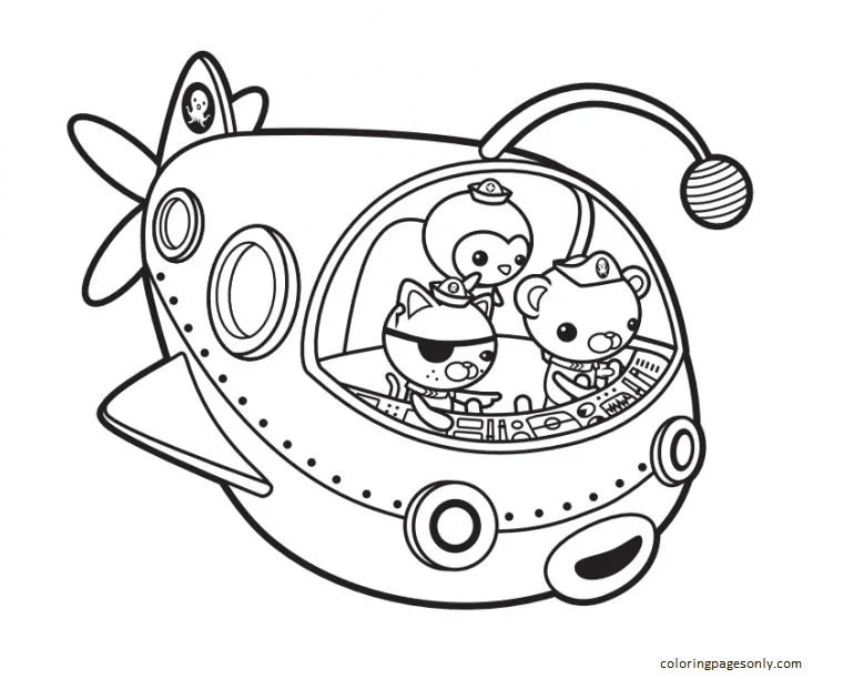 Octonauts Coloring Pages 63