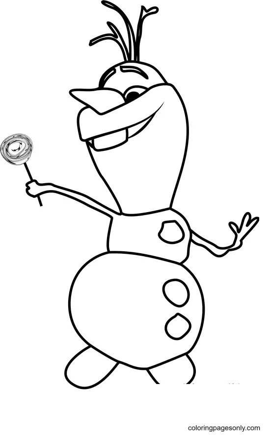 Olaf Ausmalbilder 83