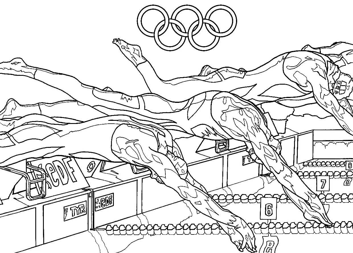 Desenhos de Olimpicos Para Colorir 12
