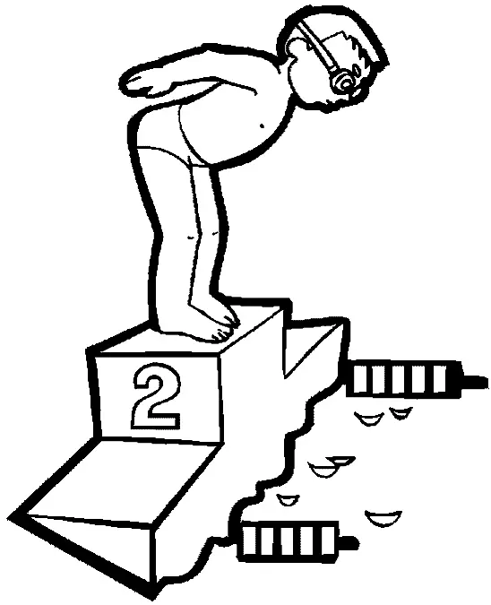 Olimpiadas Para Colorear 17