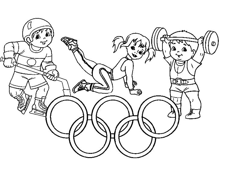 Desenhos de Olimpicos Para Colorir 19