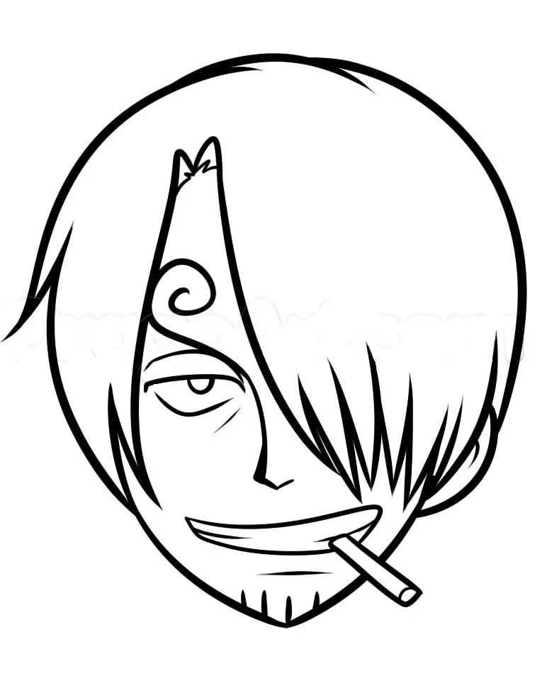 One Piece Characters Coloring Pages 24