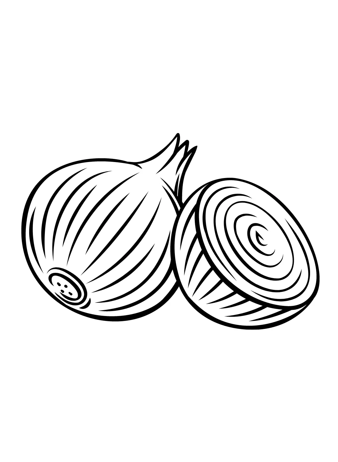 Zwiebel Ausmalbilder 14