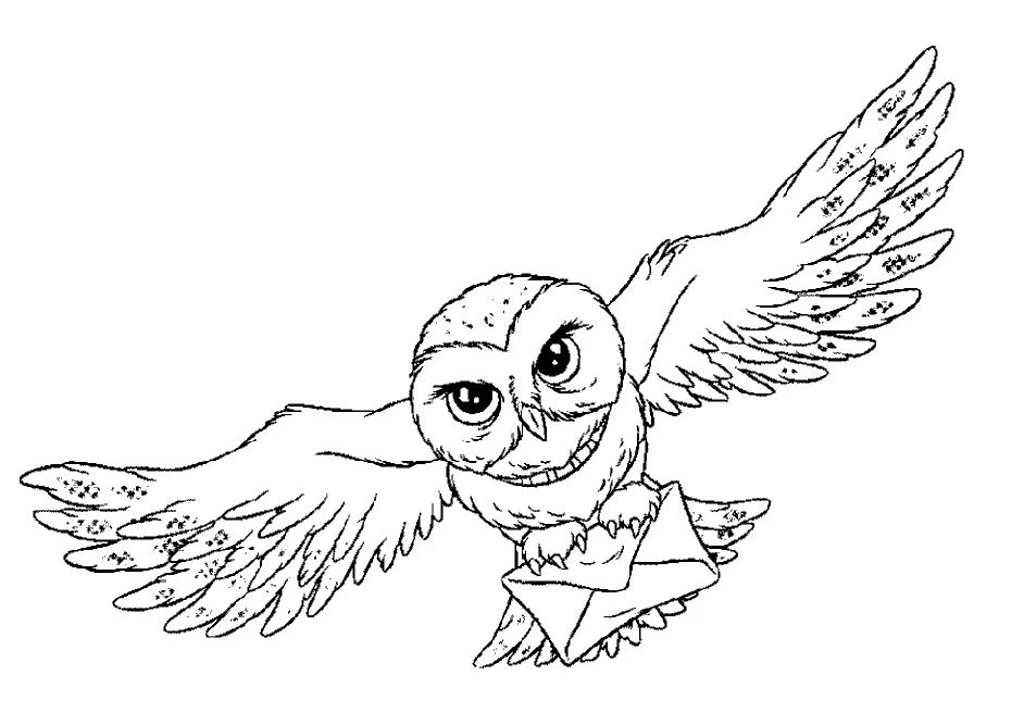 Owl Coloring Pages 33