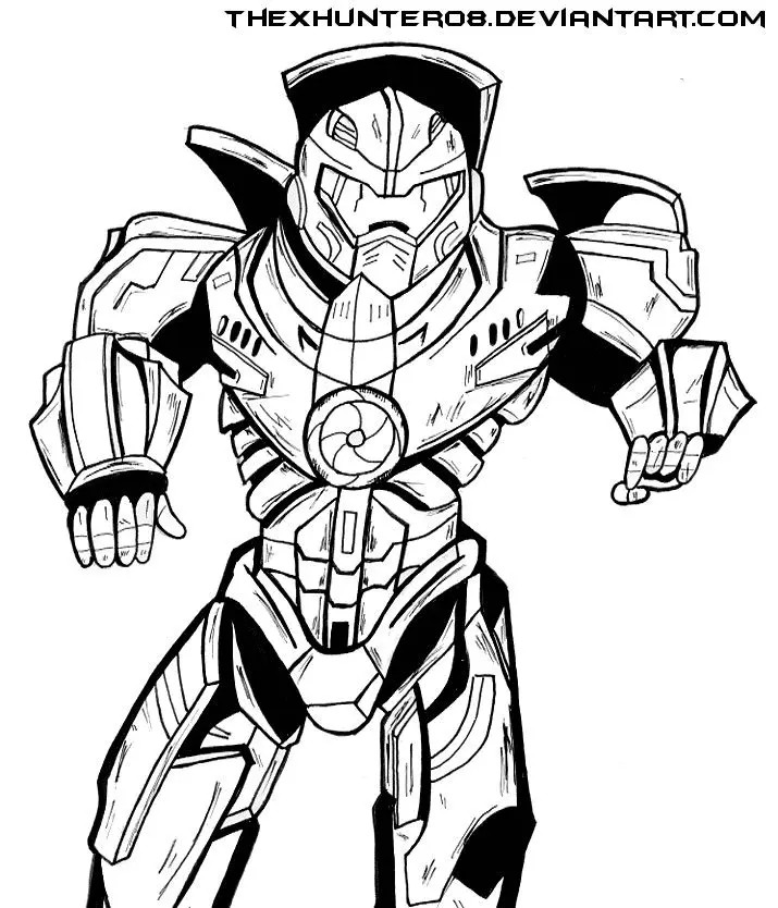 Pacific Rim Para Colorear 14