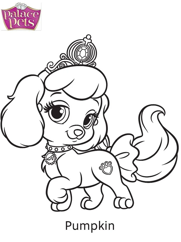 Palace Pets Coloring Pages 20