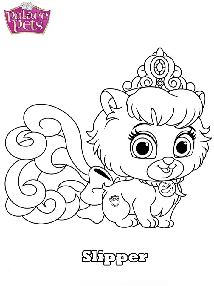 Palace Pets Para Colorear 35