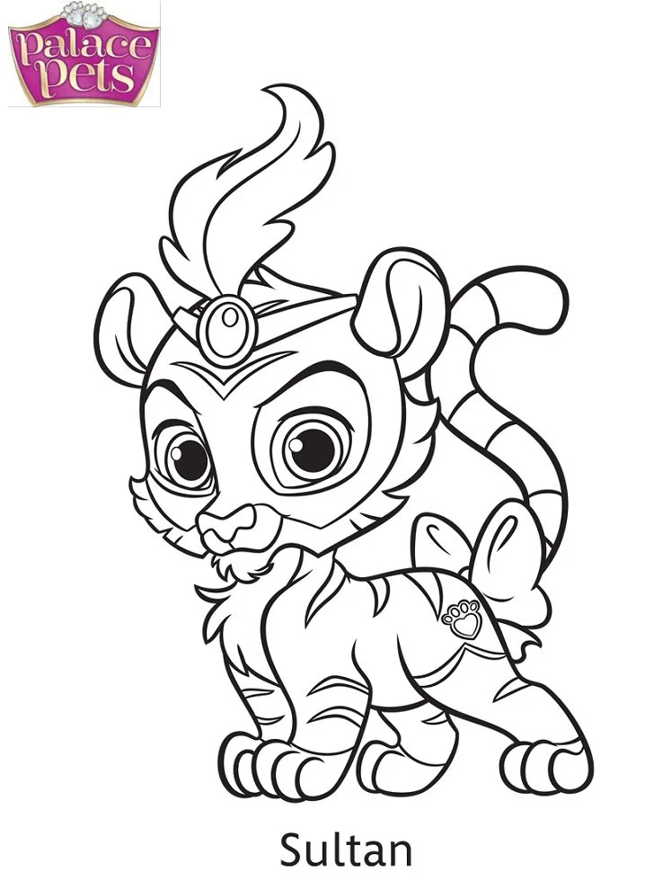 Palace Pets para colorir 36