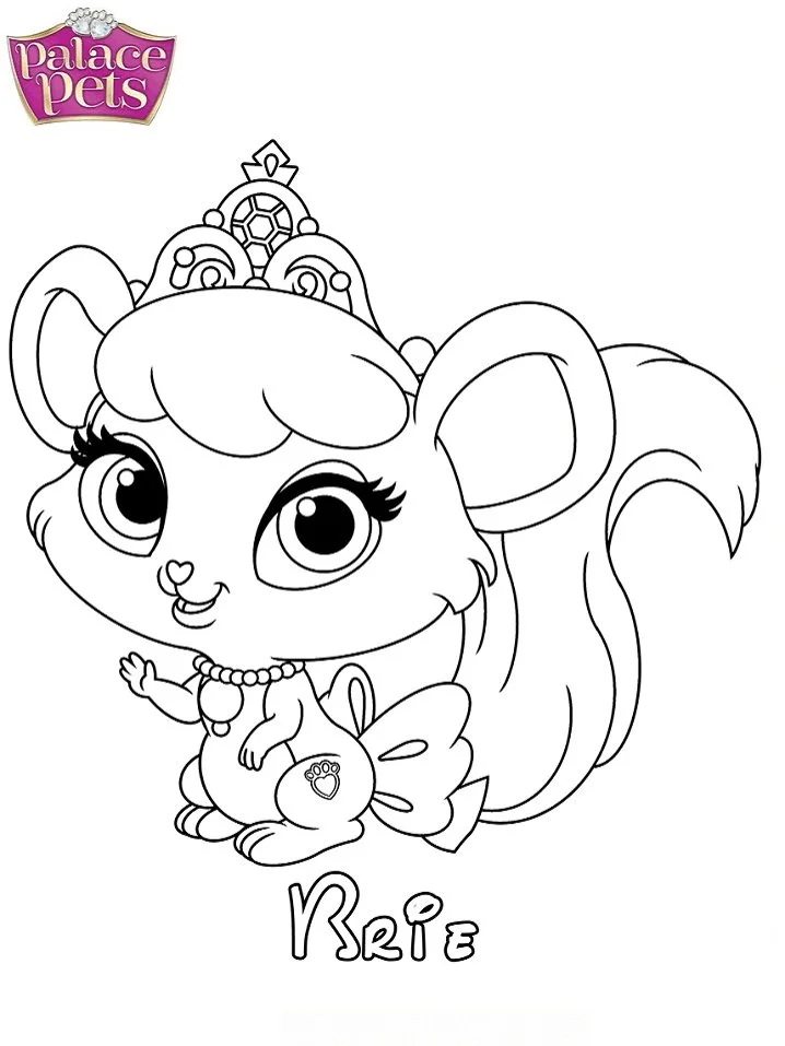 Palace Pets Coloring Pages 44