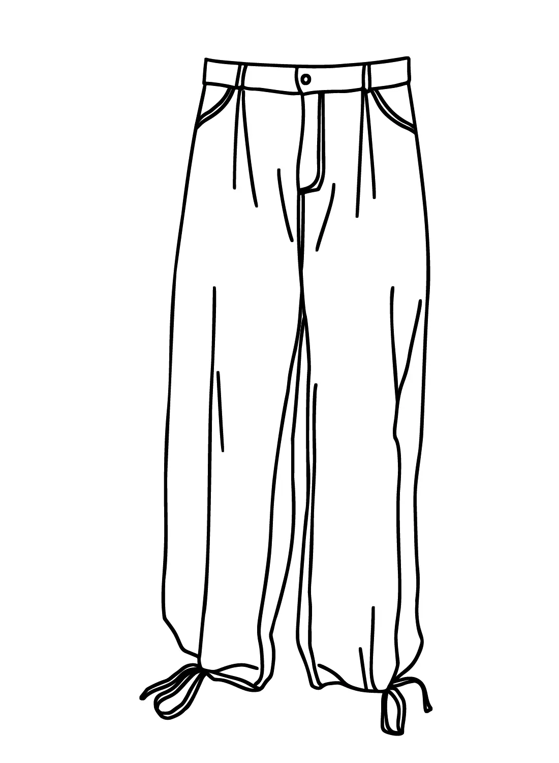 Pants Coloring Pages 17