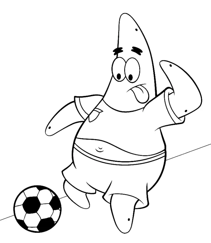 Patrick Star Ausmalbilder 10