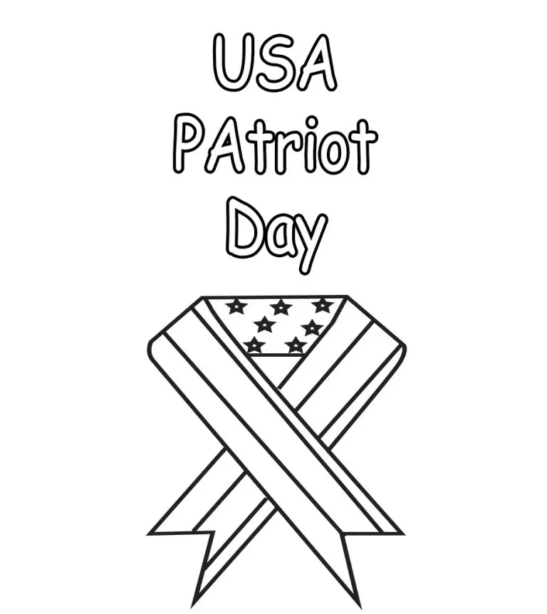 Patriot Day Coloring Pages 15