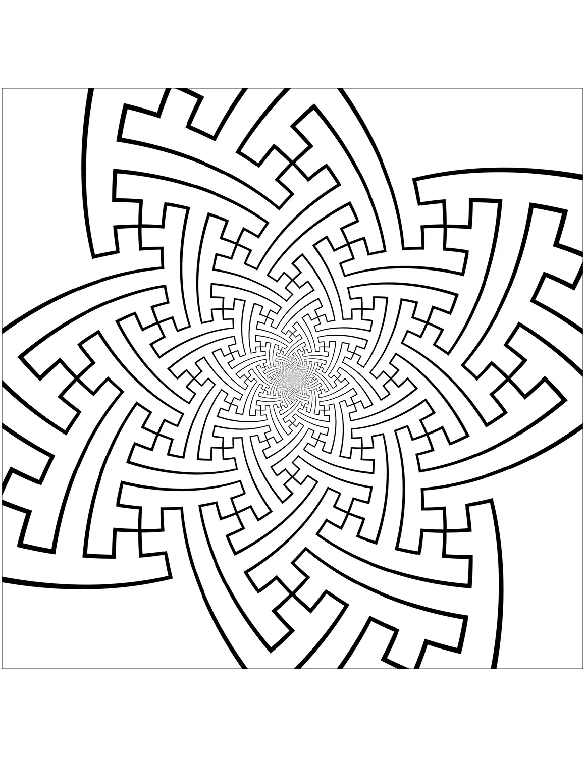 Pattern Coloring Pages