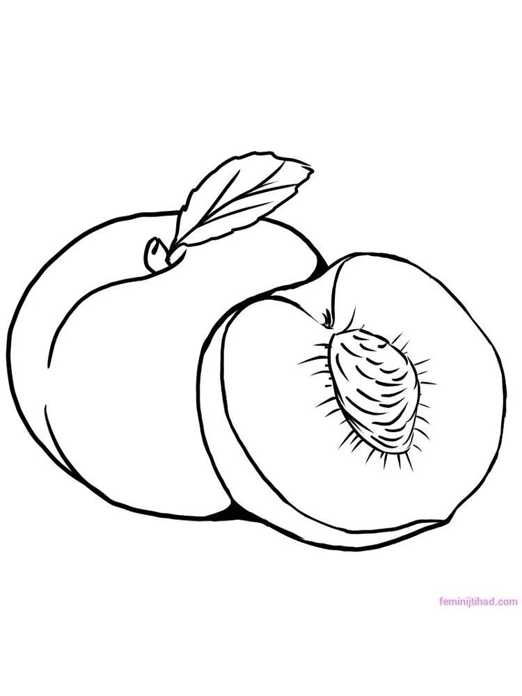 Desenhos de Peach Para Colorir 1
