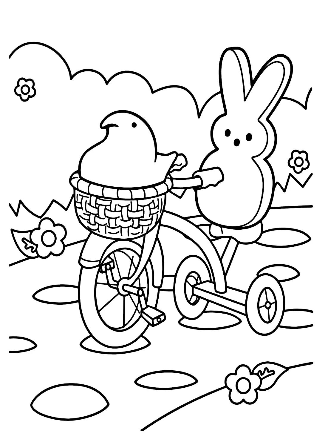 Peeps Ausmalbilder 6