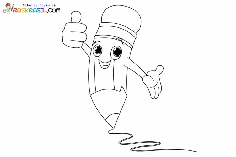 Desenhos de Pencil Para Colorir 1