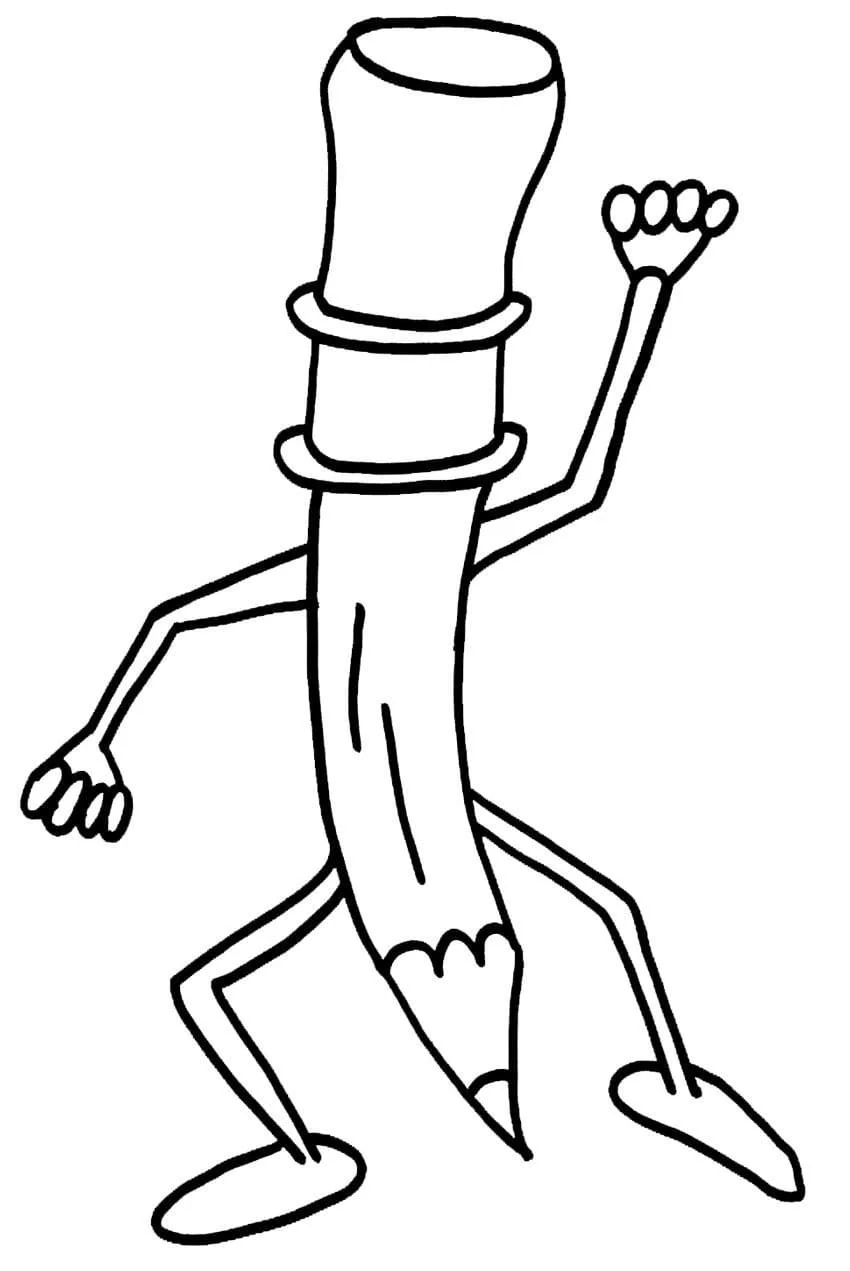 Desenhos de Pencil Para Colorir 11