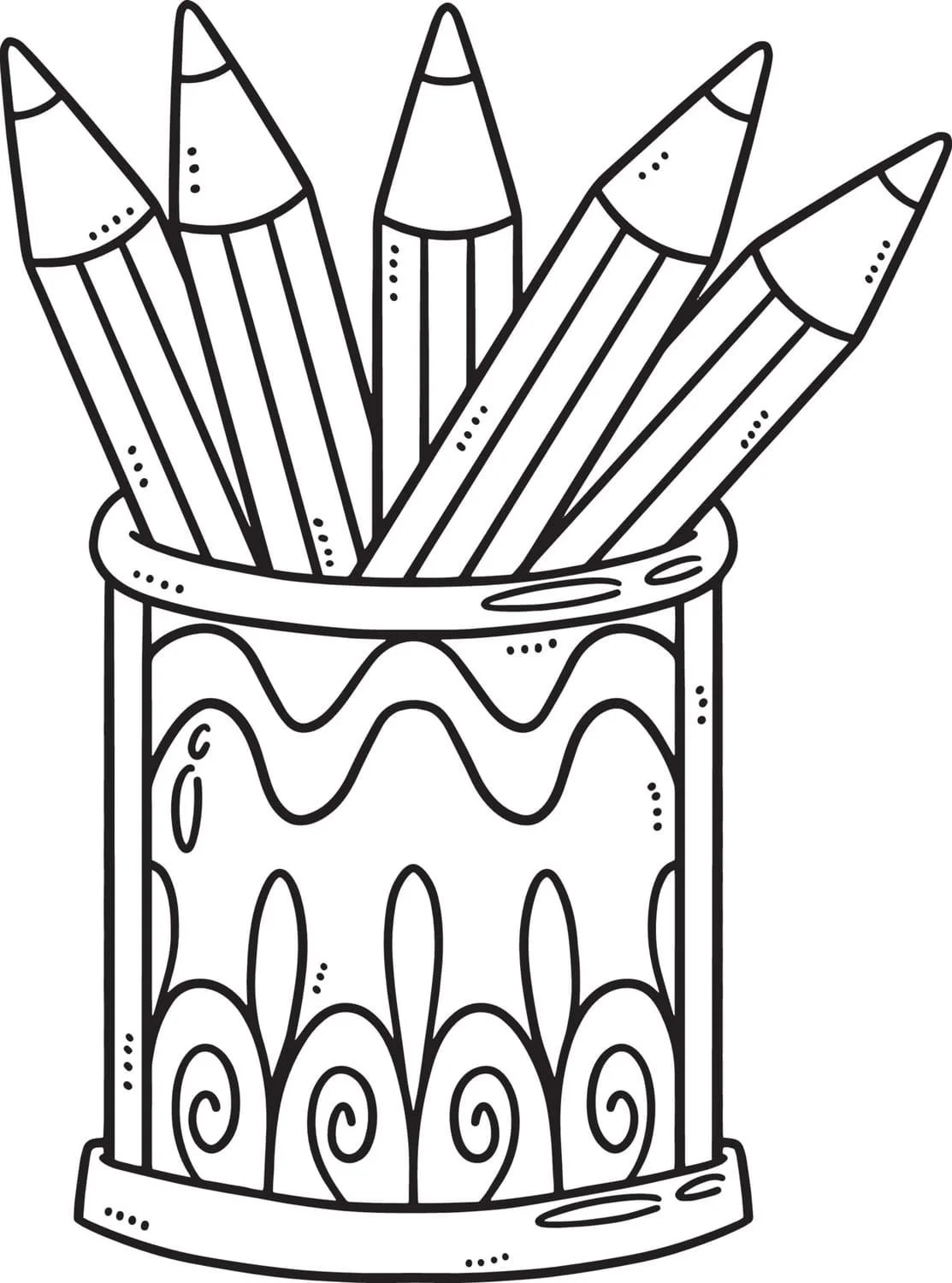 Desenhos de Pencil Para Colorir 14