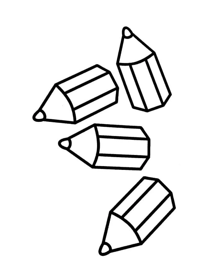 Desenhos de Pencil Para Colorir 29