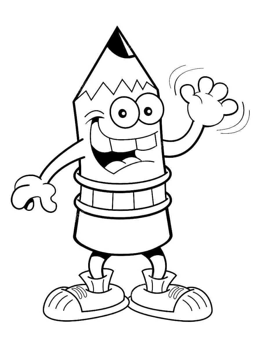 Desenhos de Pencil Para Colorir 31
